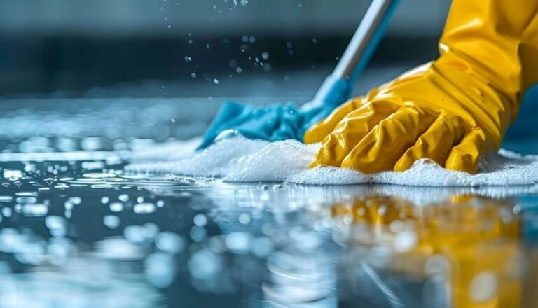 Moving related cleaning floor cleaning